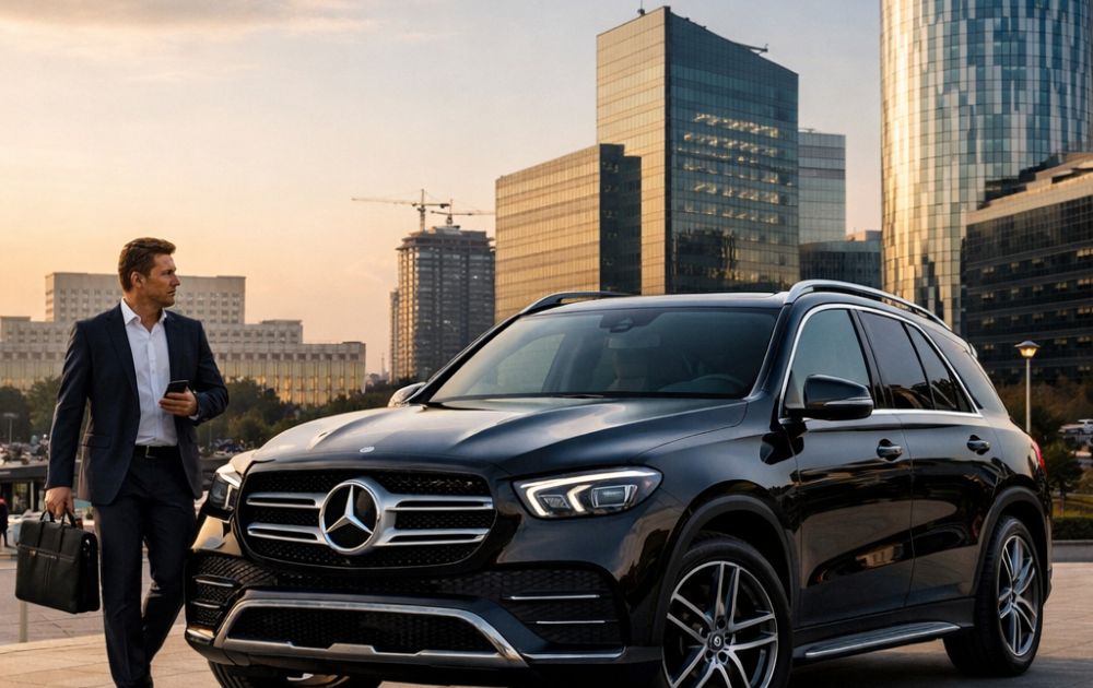 inchiriere Mercedes GLE de la aeroportul din Bucuresti