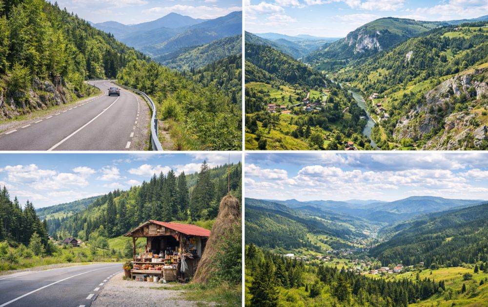 drumuri panoramice in Apuseni pentru road trip
